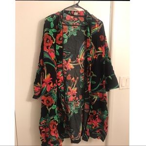 Marks & Spenser’s Folral long cardigan/kimono